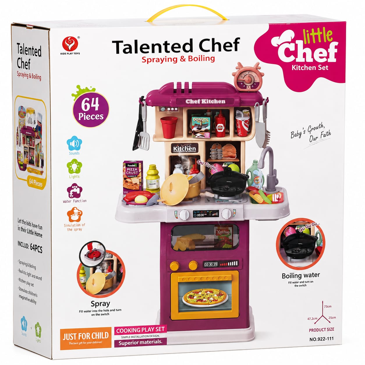 KIDS KITCHEN PLAYSET